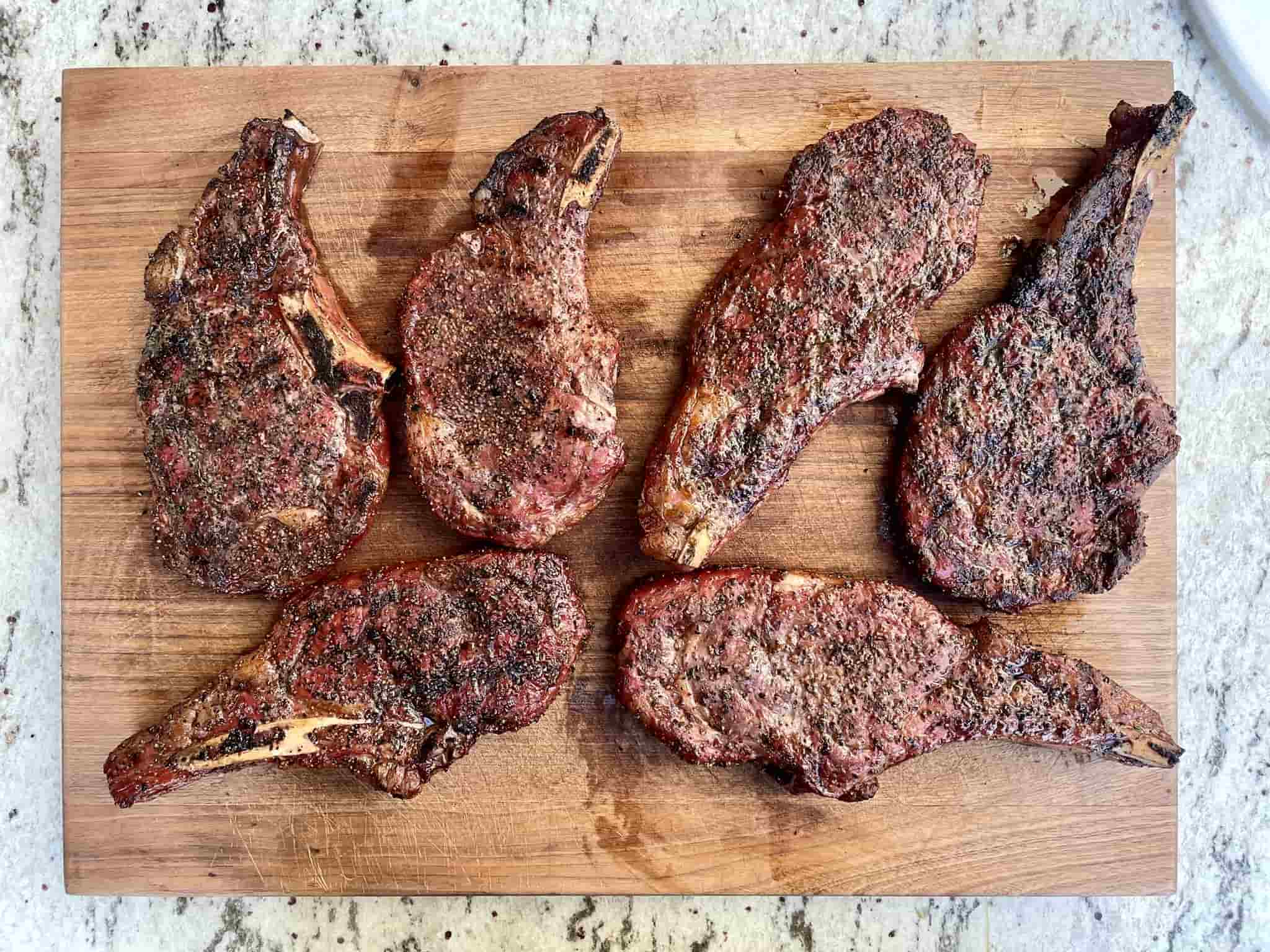 Grilled Ribeyes